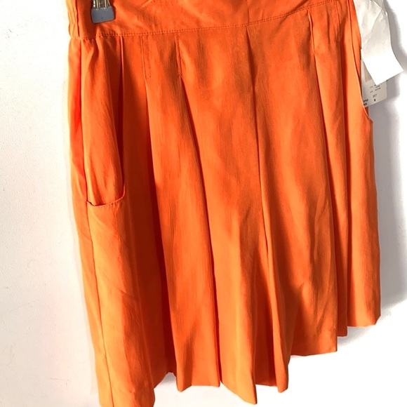 Vintage Howard Wolf Orange Shorts with pockets, Size 8, New with tag - Picture 2 of 8